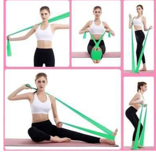 FlexiStretch Yoga Slim Band - Set of 2 (Latex-Free)