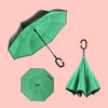 Double Layer Inverted Reversible Umbrella (Multicolor)