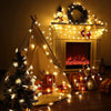 14 LED Snow Flake Fairy Lights Waterproof Indoor Outdoor for Decoration (Warm White)