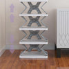 Smart Foldable Shoes Shelf 4 Tier Shoe Rack