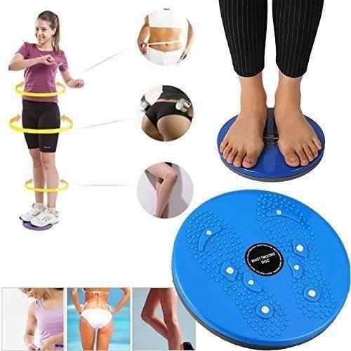 FlexiCore Tummy Twister Abdominal ABS Exerciser - Home GYM Acupressure and Magnetic Therapy for Waist Toning and Energy Boost