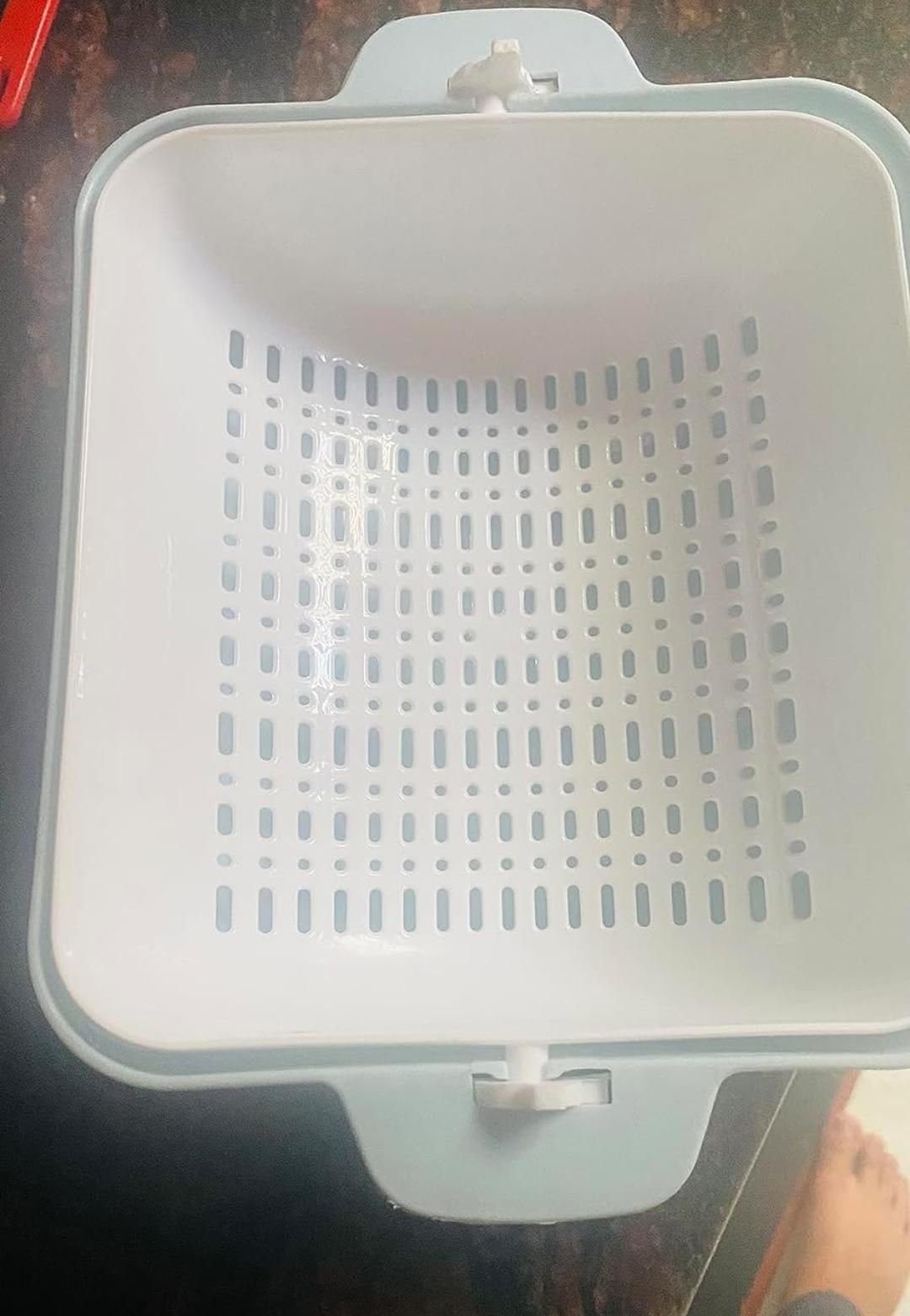 Multi-Functional Plastic Washing Vegetables and Fruit Draining Basket Strainer