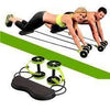 FlexiFit Virtual World No Gym Full Body Workout Exerciser: Revolex Xtreme Fitness Exerciser with Resistance Tube Rope - ABS Workout Set