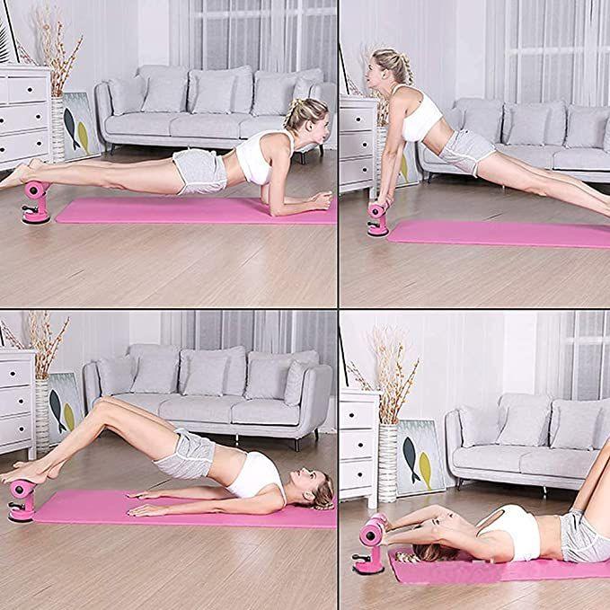 UltimateFit 4-in-1 Sit-Up and Push-Up Assistant Device - Portable Fitness Equipment for Gym, Home Workout, and Weight Loss