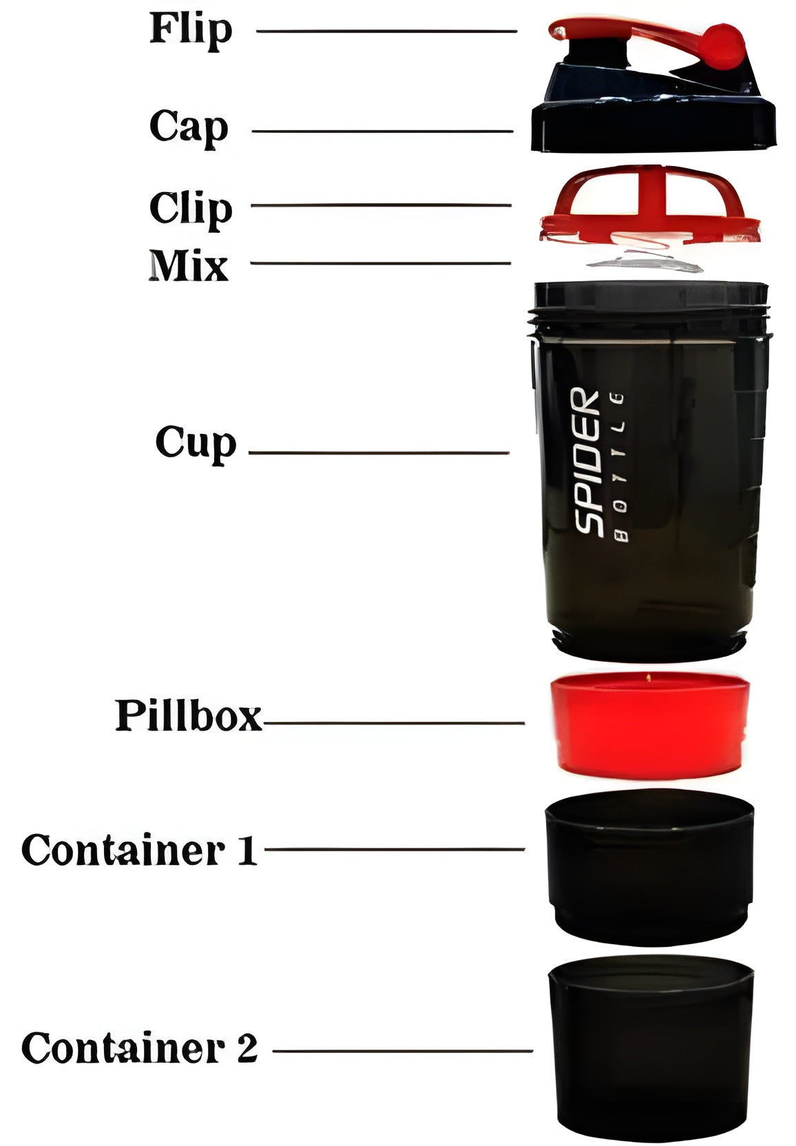 FlexiFit Multicolor Protein Shaker Sipper Bottle Gym Bottle - 600ml Capacity, Leakproof Design