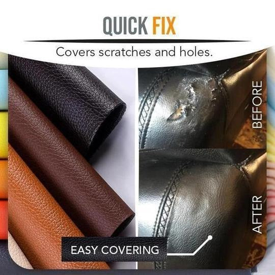 QUICK FIX Leather Repair Patch (Black )