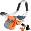 TurboCore FlexFit: 2-in-1 Automatic Rebound Ab Roller Wheel with Phone Stand - Dynamic Core Trainer for Home Gym Fitness