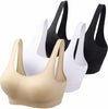 WOMEN'S COTTON SOLID NON PADDED AIR BRA | STYLISH & COMFORTABLE FRONT CLOSURE [ BUY 1 GET 2 FREE ]