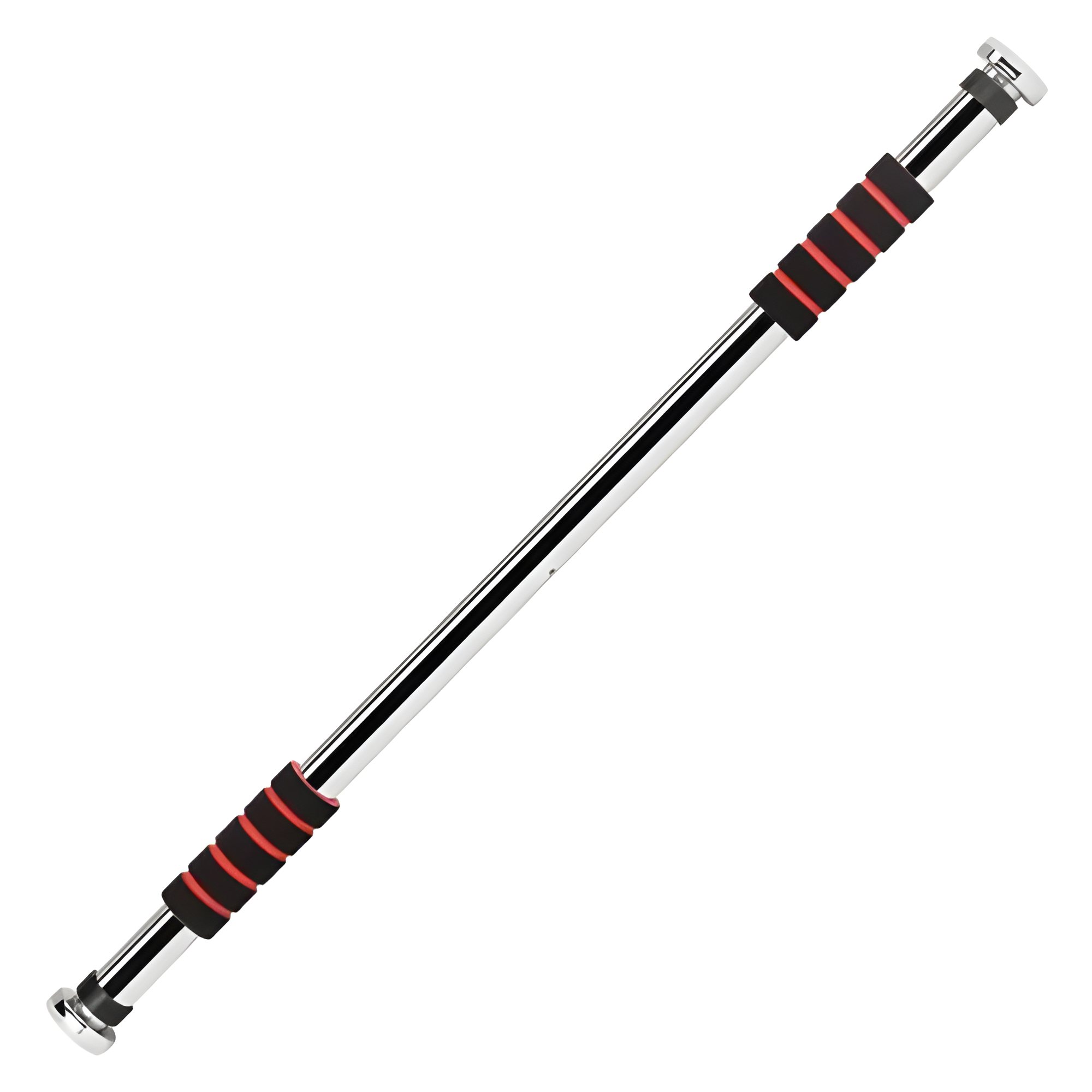 FitFlex Doorway Pull-Up Bar: Adjustable Heavy Duty Steel Body Workout Chin Up Bar for Home Gym Exercise Fitness